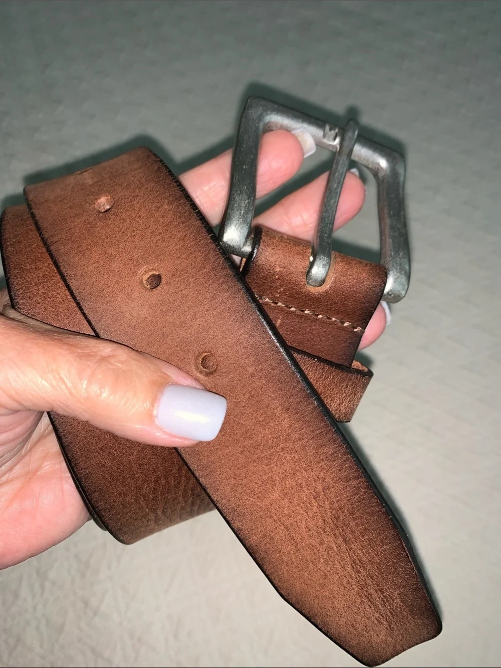 Genuine leather belt size large 38–40